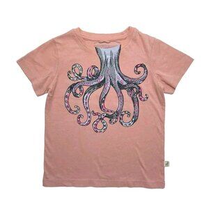 Stella McCartney Kids Pink Octopus T-shirt Top Tee GIRLS 6Y